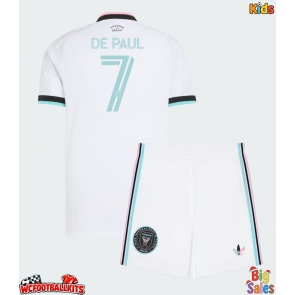 Inter Miami Rodrigo De Paul #7 Replica Third Stadium Kit for Kids 2026-27 Short Sleeve (+ pants)